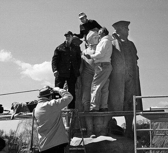 Statue preservation has required a monumental effort